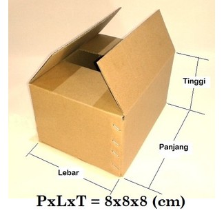 

Kardus/Box Tambahan Untuk Packing. Size : PxLxT = 8x8x8 (cm)
