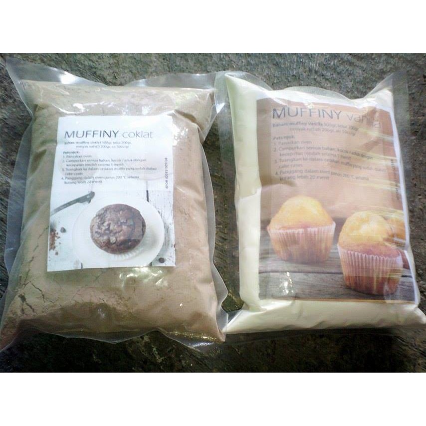 

tepung muffin tepung premix muffin premix instant kemasan 500 gram
