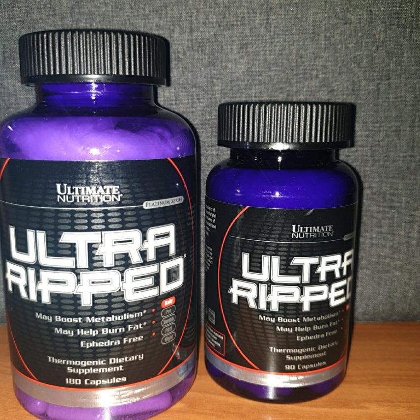 iv★Harga Termurah ULTRA RIPPED 90 CAPS 180 CAPSULE fatburner pembakar lemak - 90 caps 81