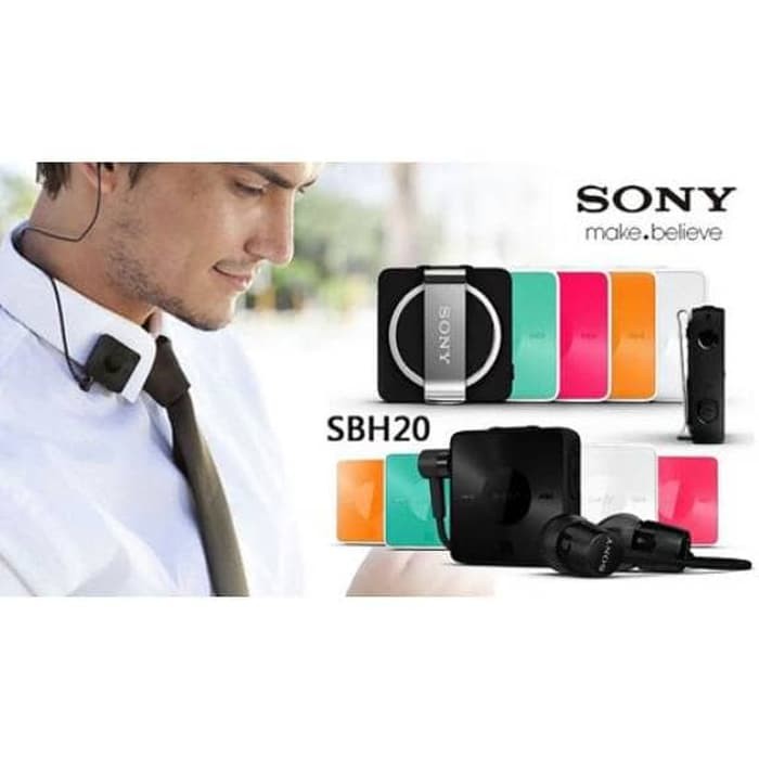 Sony Headset Bluetooth Sony SBH 20 Stereo