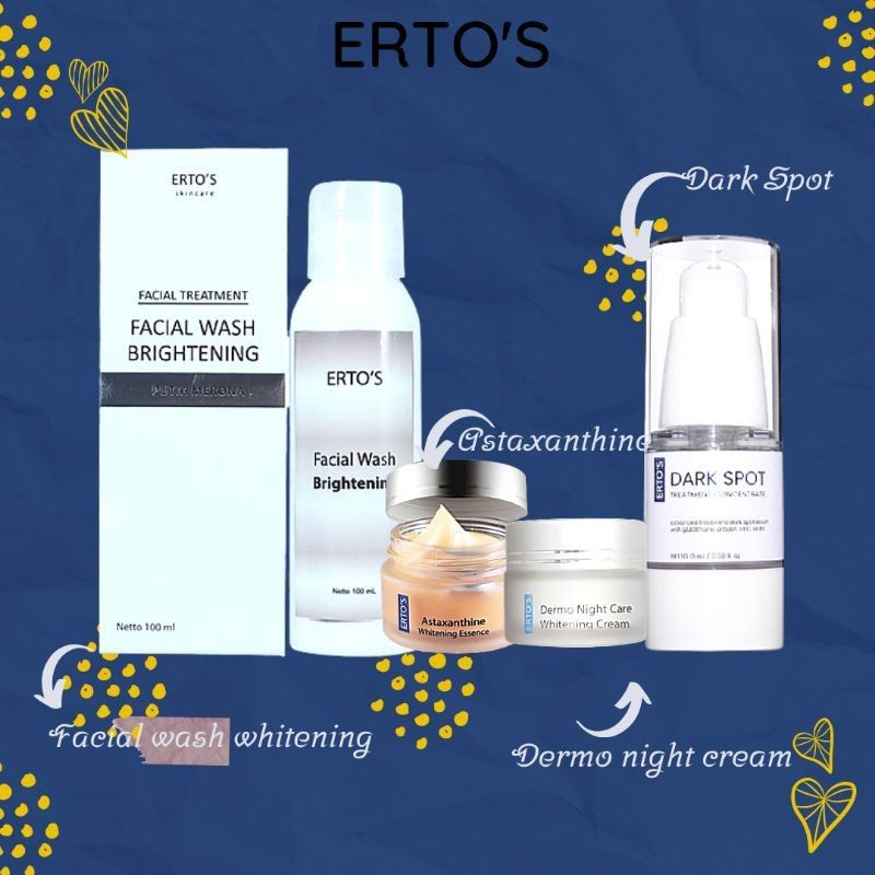 Paket Ertos Dark Spot Paket Ertos Flek Hitam Original BPOM