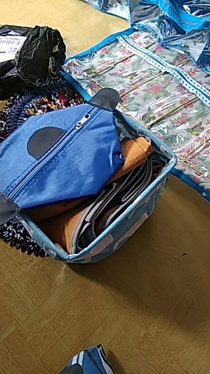 Bamboo Storage Box Tempat Penyimpanan Baju