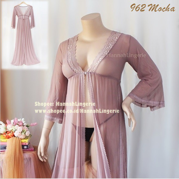 Lingerie M L XL XXL 3XL Premium Baju Tidur Sexy Cantik Ukuran Besar Jumbo BigSize 962