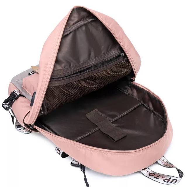 Tasmurah - AOLLIDA Ransel Backpack  Tas Sekolah Wanita / Pria-7