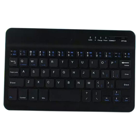 Taffware Wireless Bluetooth Keyboard Rechargeable - Black