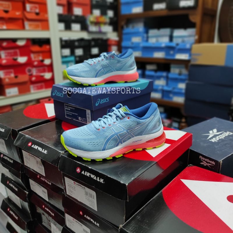 Sneakers Asics Gel NIMBUS 21 BLUE size 37.5 BNIB ORIGINAL 100% - SNEAKERS ASICS