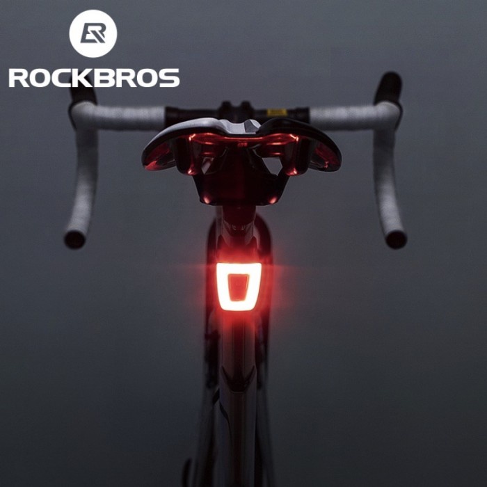 ROCKBROS Lampu Sepeda dan lampu Helm TT30WD Rechargeable waterproof