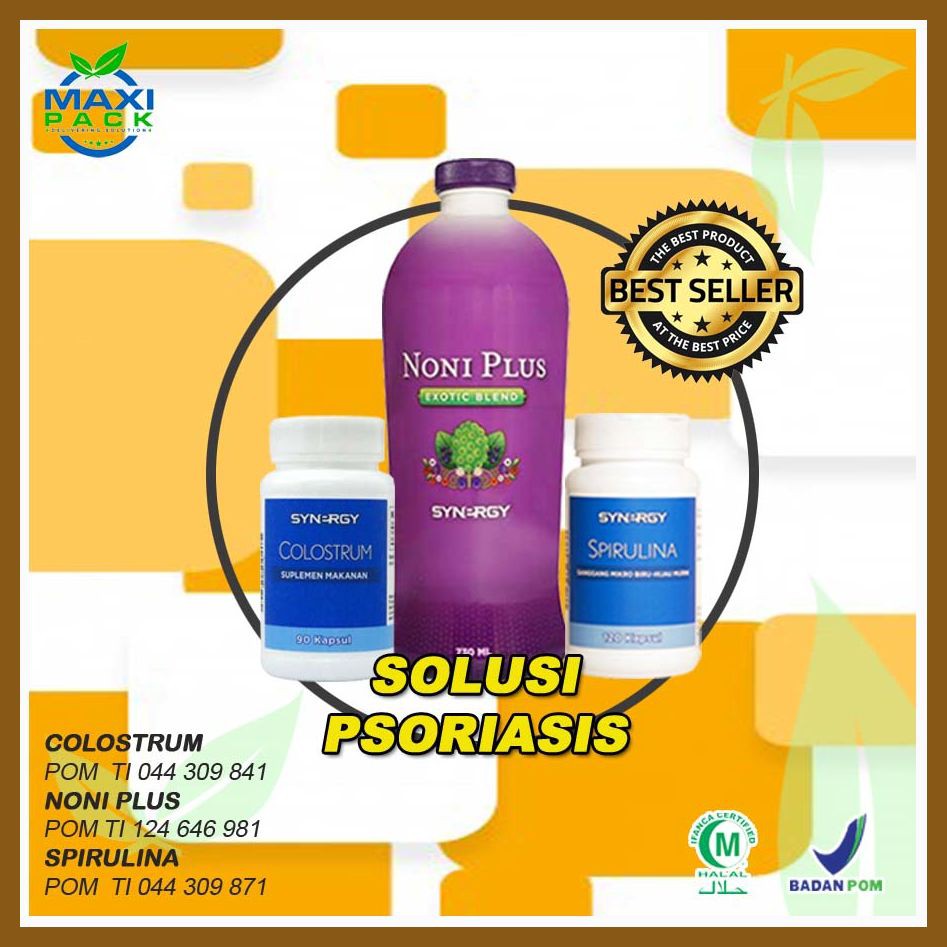 Herbal Obat Penyakit Kulit Psoriasis MAXI PACK