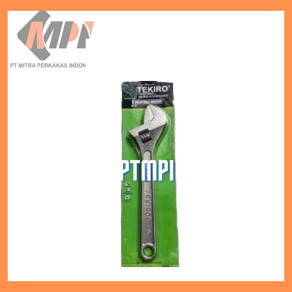 KUNCI INGGRIS TEKIRO 12" CHROME WR-AD0283