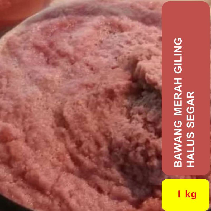 

Bawang Merah Halus Giling 1 kg