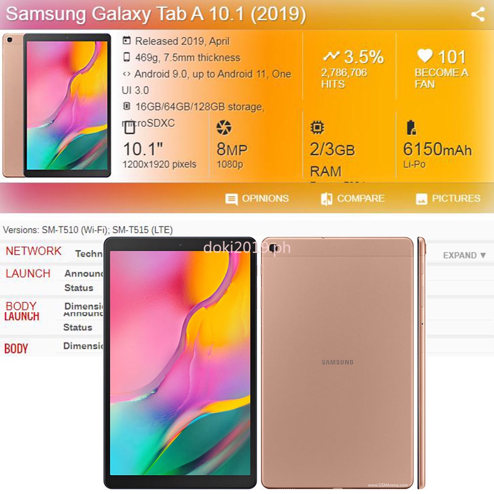 Film Pelindung Layar Untuk Samsung Galaxy Tab A 10.1 2019 SM-T510 SM-T515 10.1 &quot;#39;&amp;#39; Stiker Film Lembut Untuk Menulis / Melukis