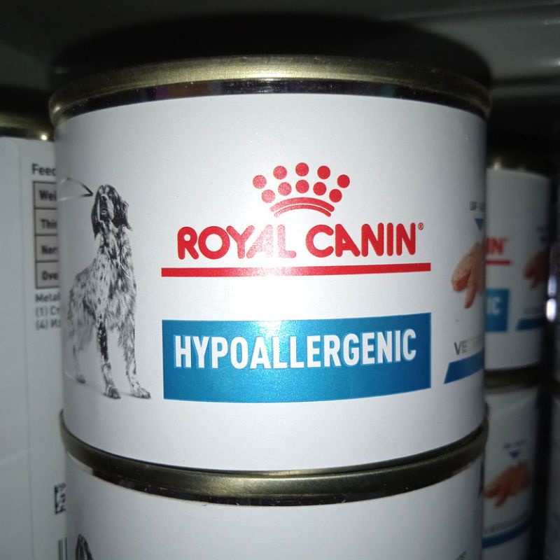 Makanan Basah Anjing Kaleng Royal Canin Hypoallergenic Dog 200gr