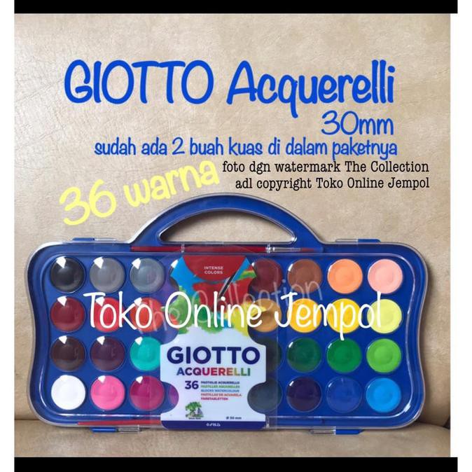 

Update! Atk0626Gt 36 Warna Giotto Acquerelli 353600 Watercolour Block Cat Air Terpercaya
