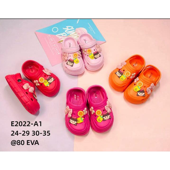 sandal baim anak kecil perempuan size 24-29