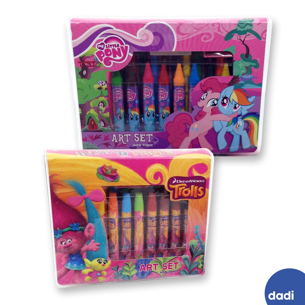 

Paket Crayon Art Set Pensil Warna Krayon Oil Pastel
