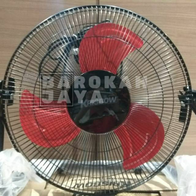 Kipas angin krisbow 16inchi motor industrial lebih kuat