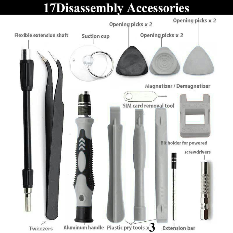 115 in 1 Screwdriver Set Reparasi Smartphone Laptop Mini Precision Insulated TaffWare 10817