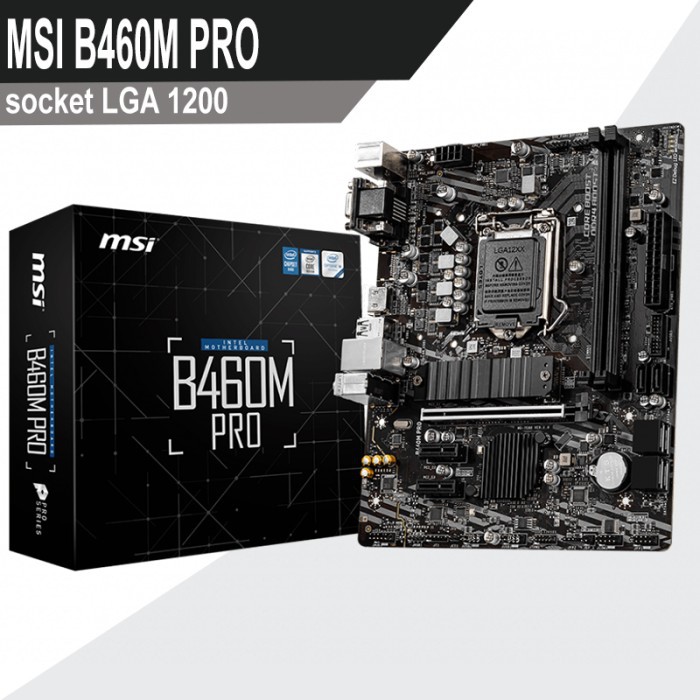 MOTHERBOARD MSI-CHIPSET INTEL B460M-PRO SOCKET 1200