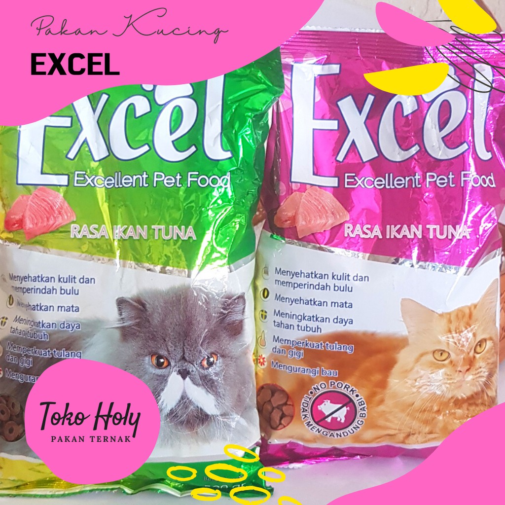 PAKAN KUCING EXCEL