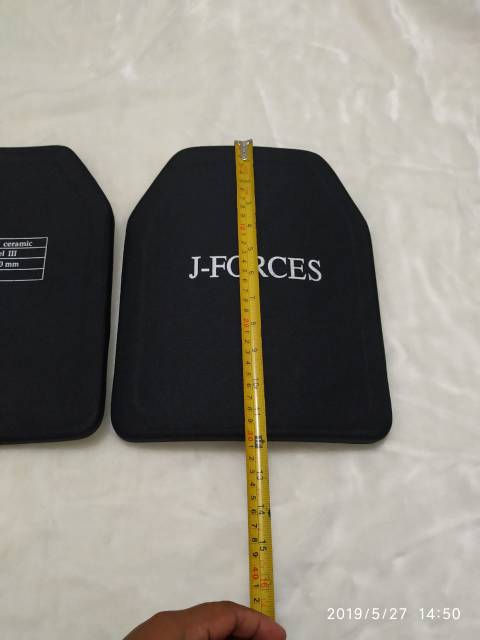 Plate j force untuk bodyvest rompi tactical blackmamba LBT jpc