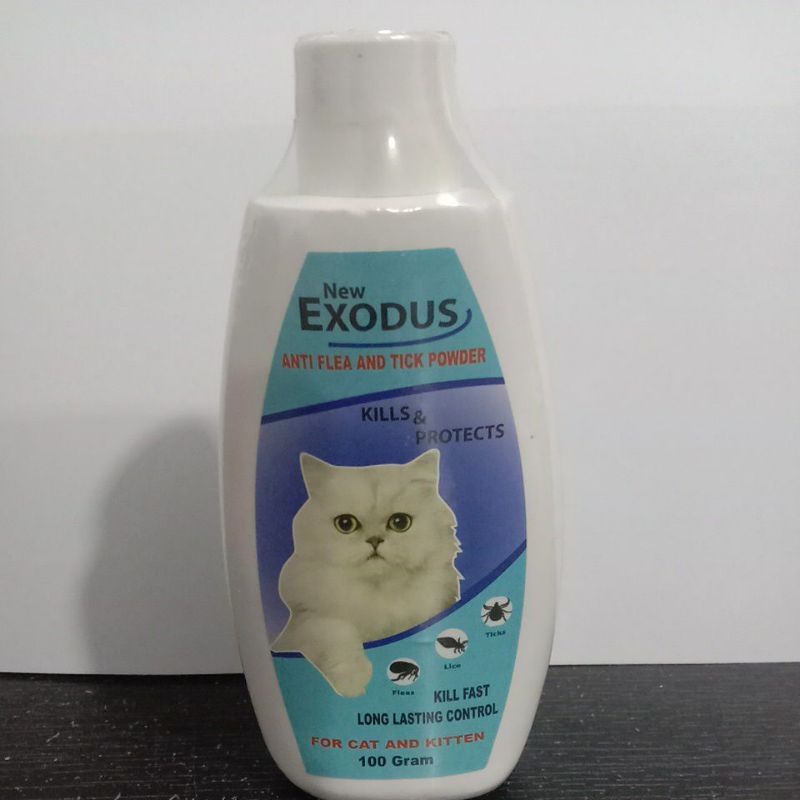 EXODUS FLEA &amp; TICK POWDER BEDAK KUTU CAT KITTEN