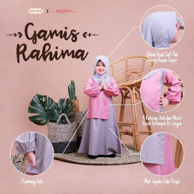 GAMIS RAHIMA BY ANAYA HIJAB