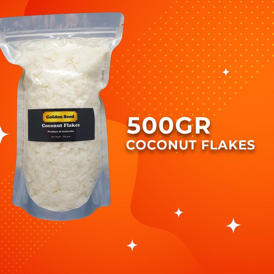

Special - COCONUT FLAKES 500 GRAM - KELAPA SERUT KERING 500 GR - COCONUT FLAKE ~