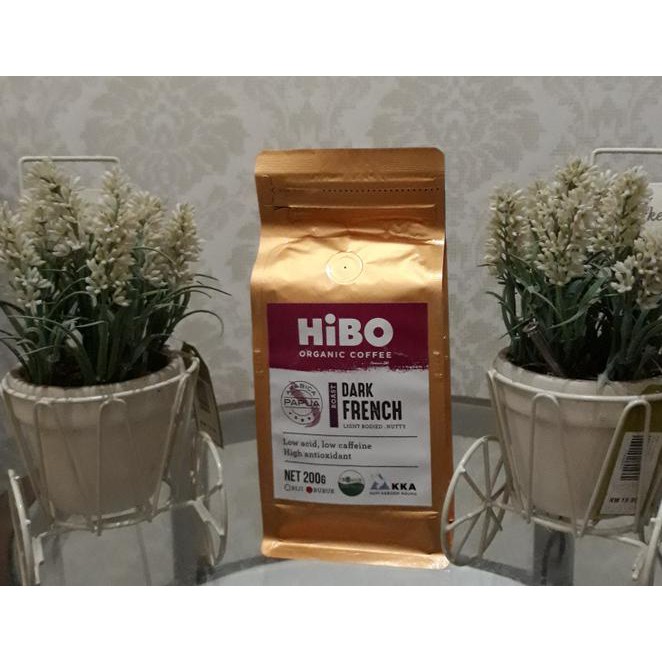 

82T5 Hibo Kopi Organik Arabika Papua, 200 Gram, Dark French (Ground/Bubuk) Mlvw