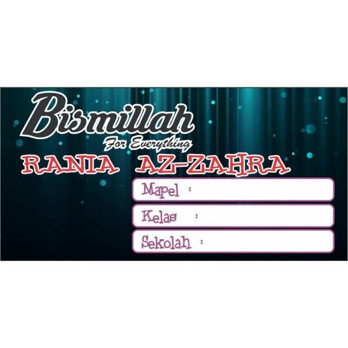 

BISA COD STICKER ISI 2PACK (24PCS)LABEL NAMA_KELAS & MATA PELAJARAN