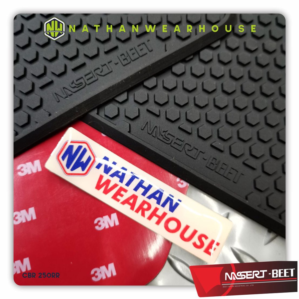Tankpad Tankgrip Sidepad SideGrip Rubber Karet Tangki Premium CBR 250 RR 250RR