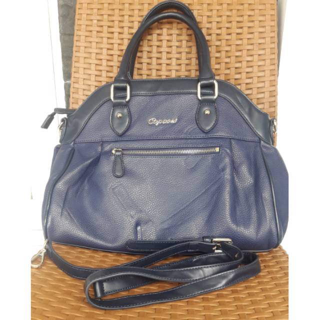 Tas Preloved Capacci Original bonus tas sling/selempang kulit