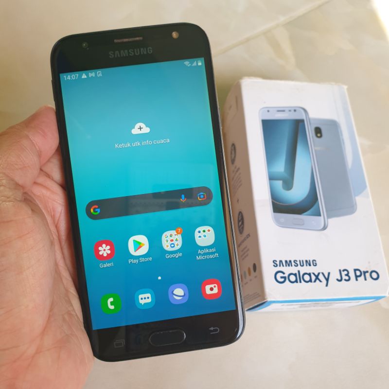 Samsung J3 pro 2/16 Ram 2gb Rom 16gb second berkualitas