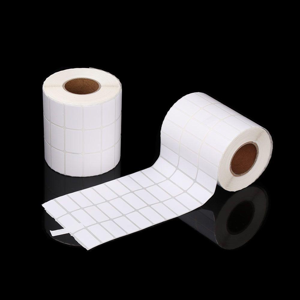 Nanas 5000pcs/roll Copperplate Label Bermanfaat Hot Blank Harga Supermarket Label Paket Tahan Air