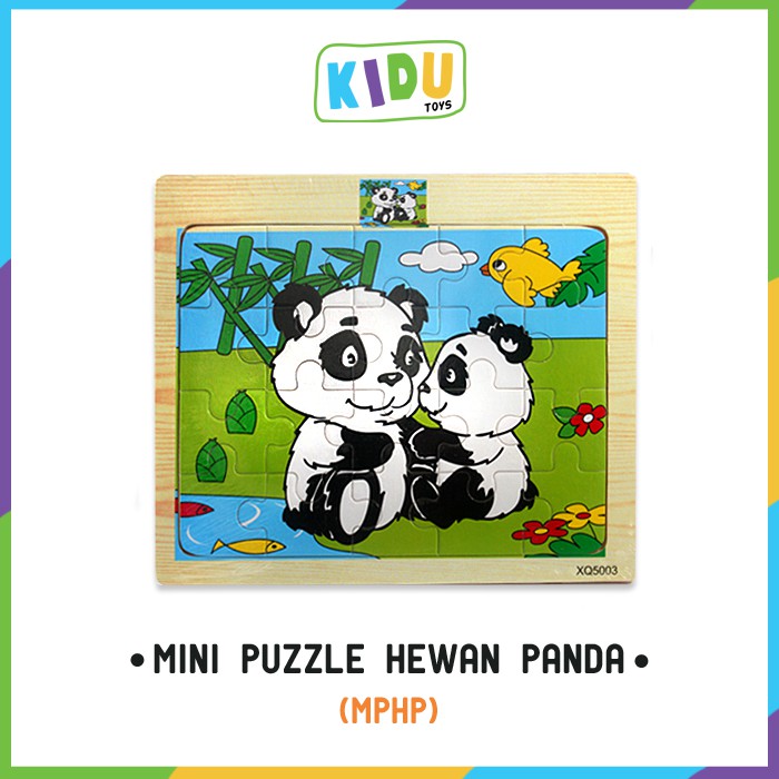 Mainan Puzzle Anak Mini Puzzle Hewan Kidu Toys