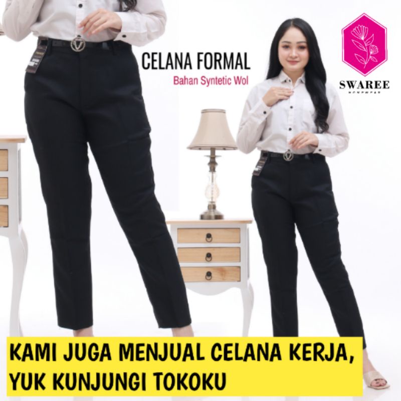 Celana Panjang Jogger Wanita Celana Murah Bahan Kaos