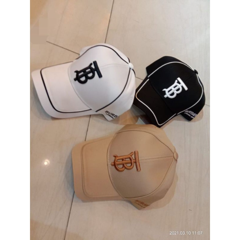 topi baseball Burberry/Qualitty topi pria wanita