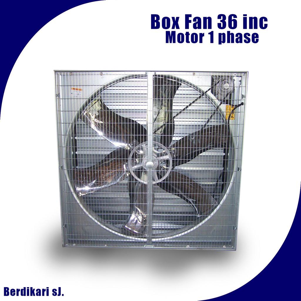 Exhaust Fan Box Fan 36 Inch 1 Phase Shopee Indonesia