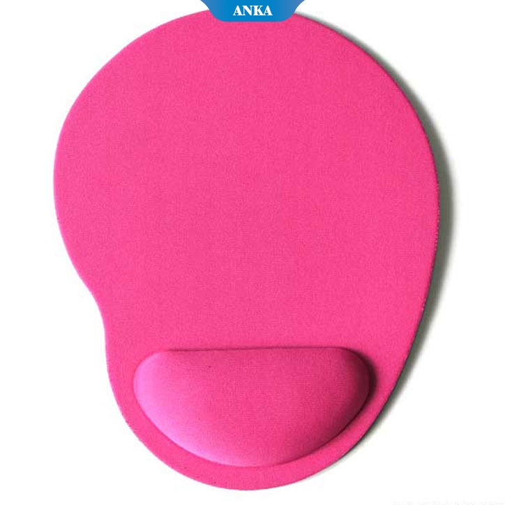 Sederhana warna solid memori silikon pergelangan tangan mouse pad kantor sandaran tangan pergelangan tangan pad