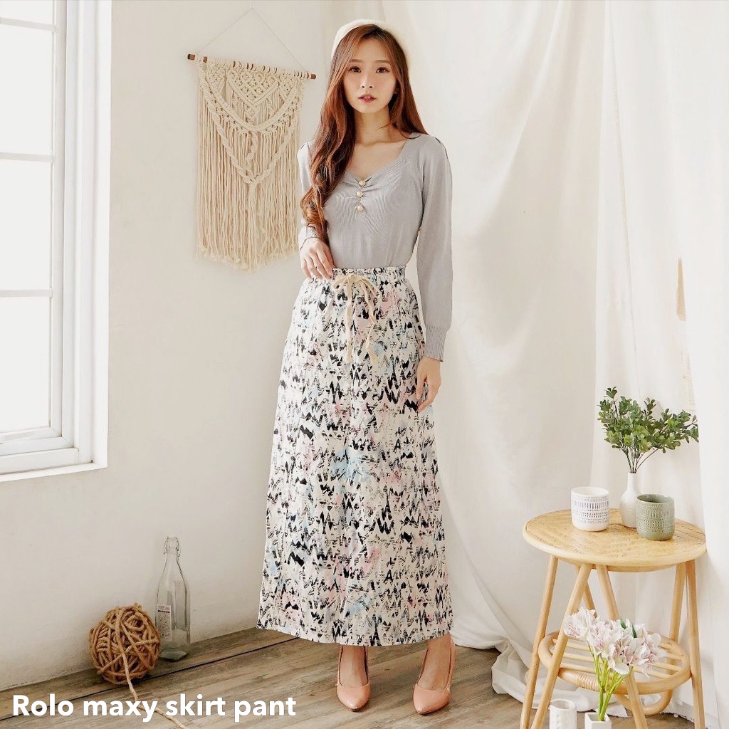 Rolo maxy skirt pant - Thejanclothes