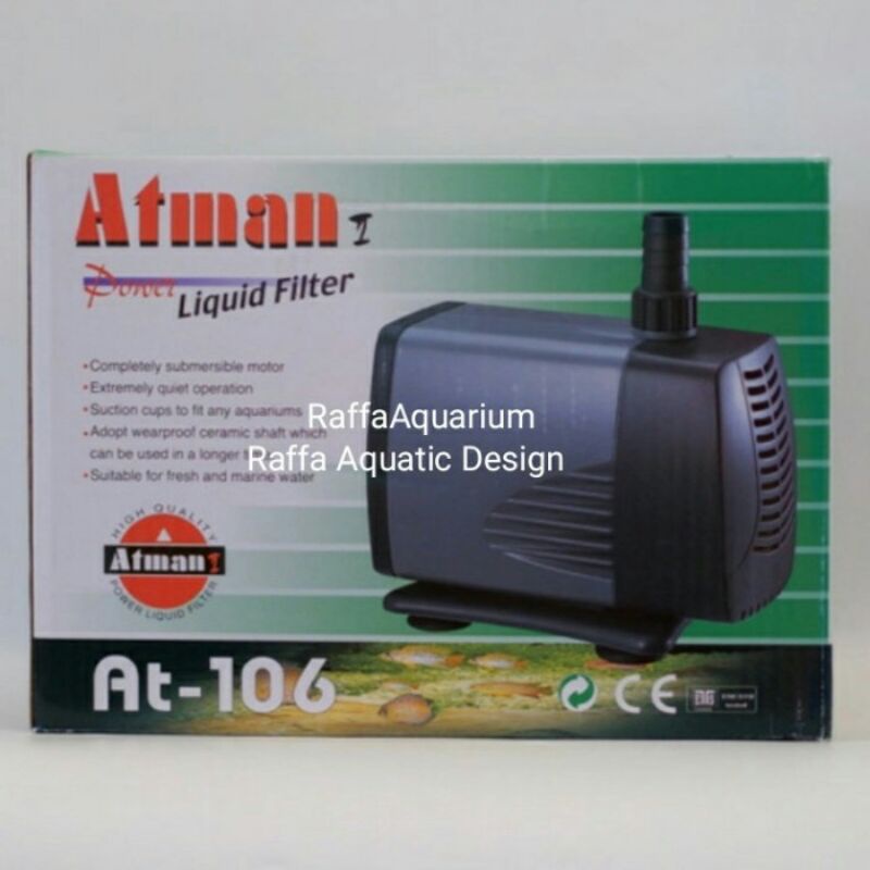 Filter Atman AT 106 Pompa Kolam Aquarium AT106