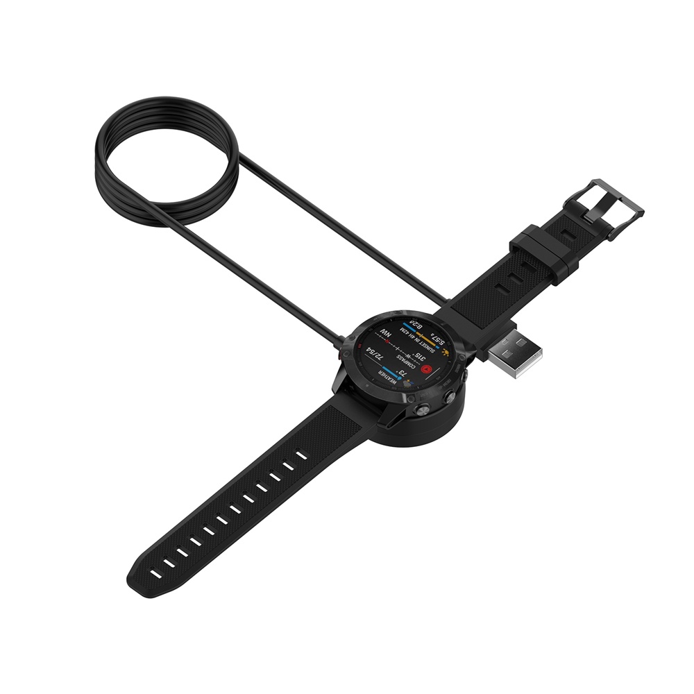 Kabel Charger USB Panjang 1m Untuk Smartwatch Garmin Fenix 7 7X 7S