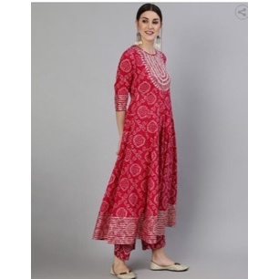 Kurti India Size L KIMAYRA Kurta Suit Set / Baju Kurta India Cantik Murah / Busana Muslimah / Dress 