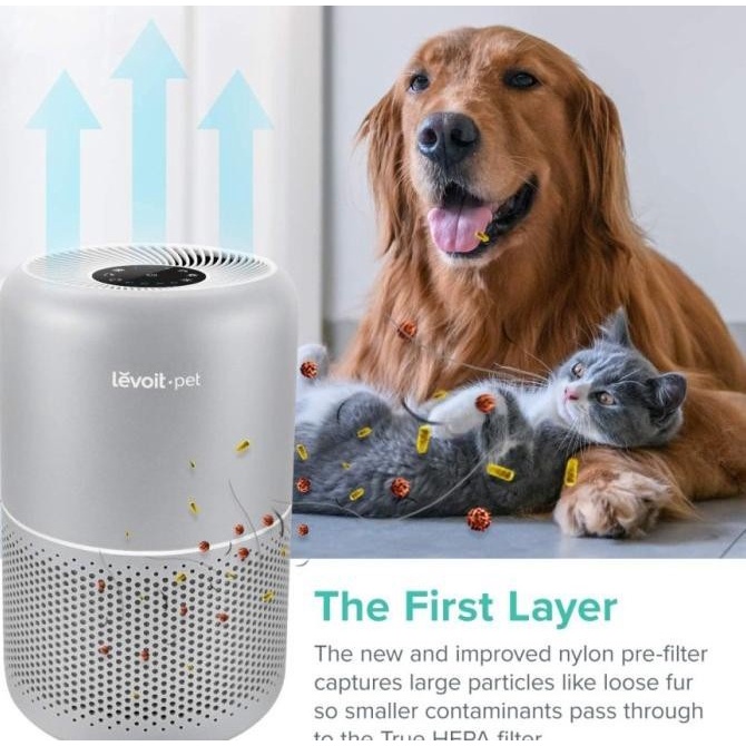Ready - [Garansi] Levoit Air Purifier Levoit Core P350 Pet Care True Hepa 13