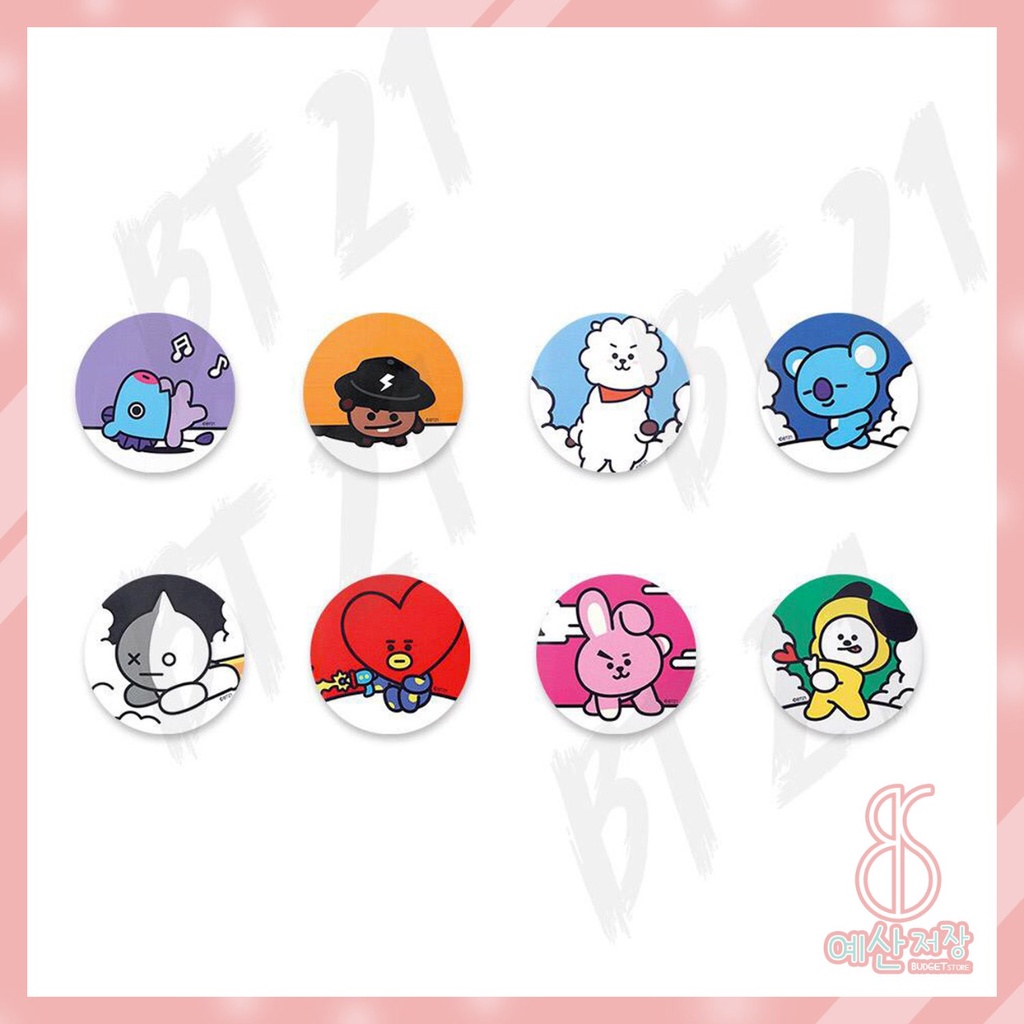 Jual [BS] BISA COD KPOP BTS BT21 Phone Bracket Pop Holder Socket ...