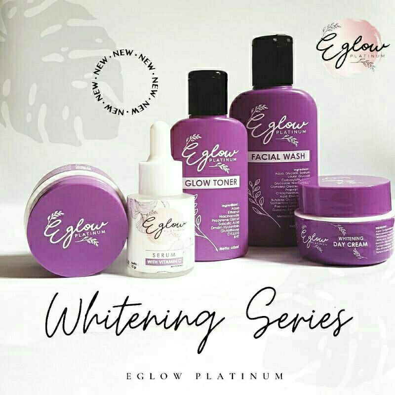 skincare Eglow platinum/eglow skincare/perawatan wajah/