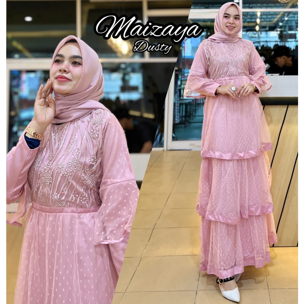 GAMIS PESTA KONDANGAN MAIZAYA DRESS PESTA