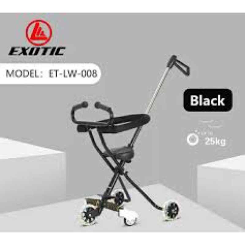 Stroller exotic roda 5