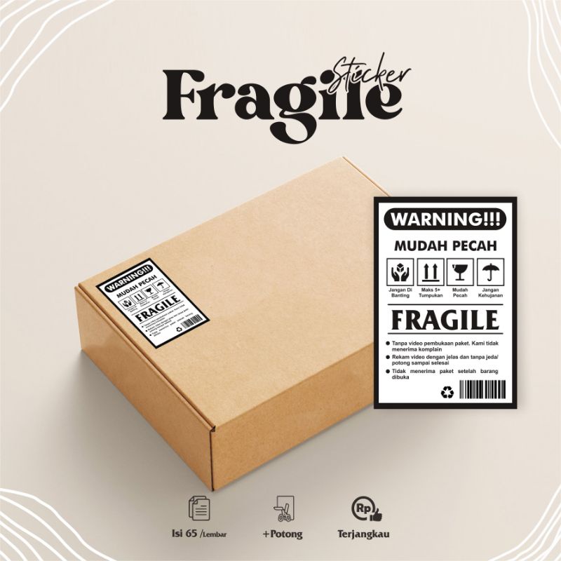 

STIKER UNBOXING/FRAGILE 1LEMBAR A3 FREE CUTTING