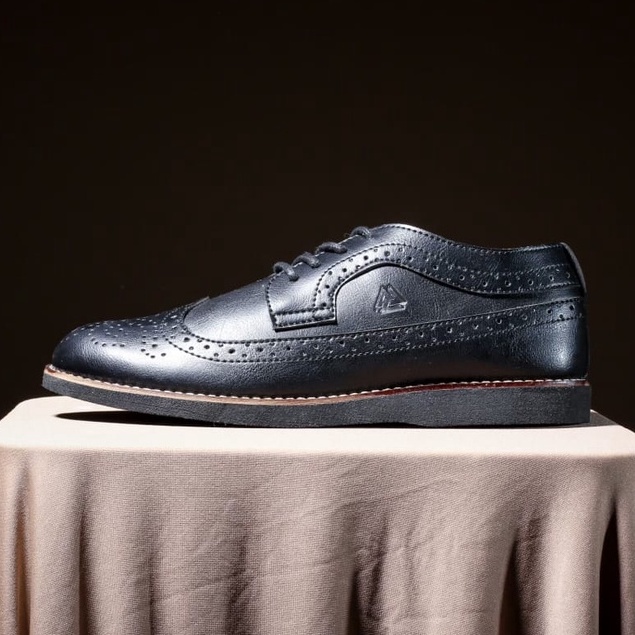 MOLK|Sepatu Formal Pria Pantofel Pria Kerja Kantor Sepatu Oxford Kulit Syintetik Original Footwear