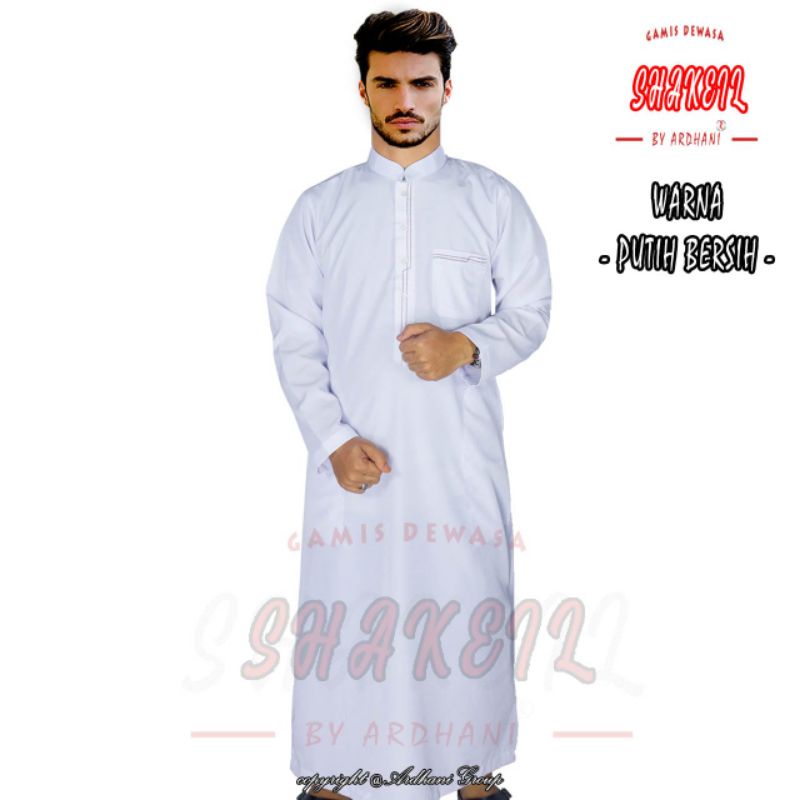 Baju Gamis Laki Laki Dewasa Jubah Pria Dewasa Shakeil By Aurora